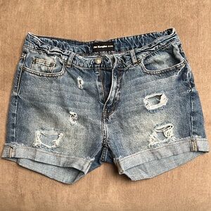 The Kooples Cuffed Jean Short